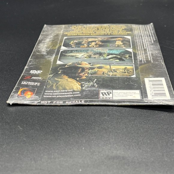 RARE PlayStation 2 SOCOM 3 U.S. Navy SEALs Demo Disc 2005 Sony PS2 SEALED - Picture 4 of 4